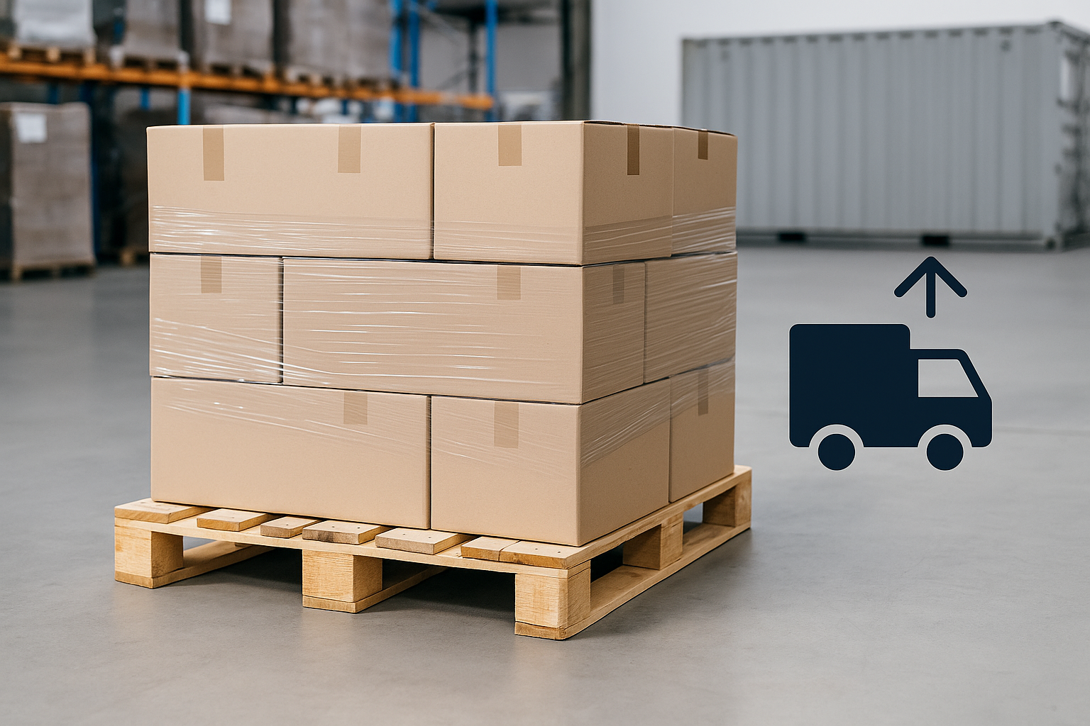 Logistik Palettenlager